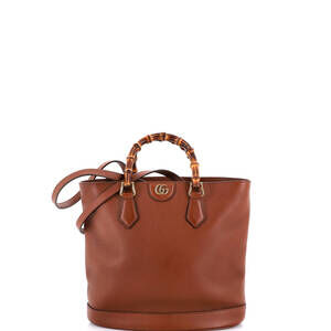 Gucci Diana Bamboo Handle Round Tote #240461G17B